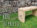 Fabriquer Un Banc En Palettes (Diy Pallet Wood Slat Bench) intérieur Fabriquer Un Banc Avec Des Palettes