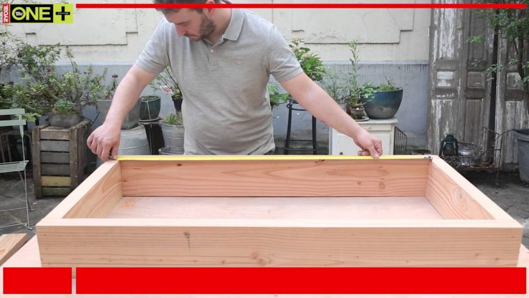 Fabriquer Un Salon De Jardin En Bois, Tutoriel Bricolage ... tout Fabriquer Salon De Jardin
