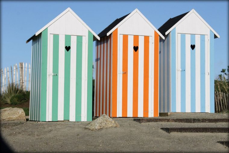 Fabriquer Une Cabine De Plage (De Piscine) - Blog De Travaux ... concernant Cabine De Plage En Bois