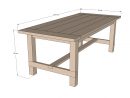 Fabriquer Une Table Robuste | Étape Par Étape | Brico.be destiné Fabriquer Table Jardin