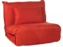 Fauteuil Convertible Rouge Rouge - Dodo - Les Fauteuils ... dedans Bz 1 Place Alinea