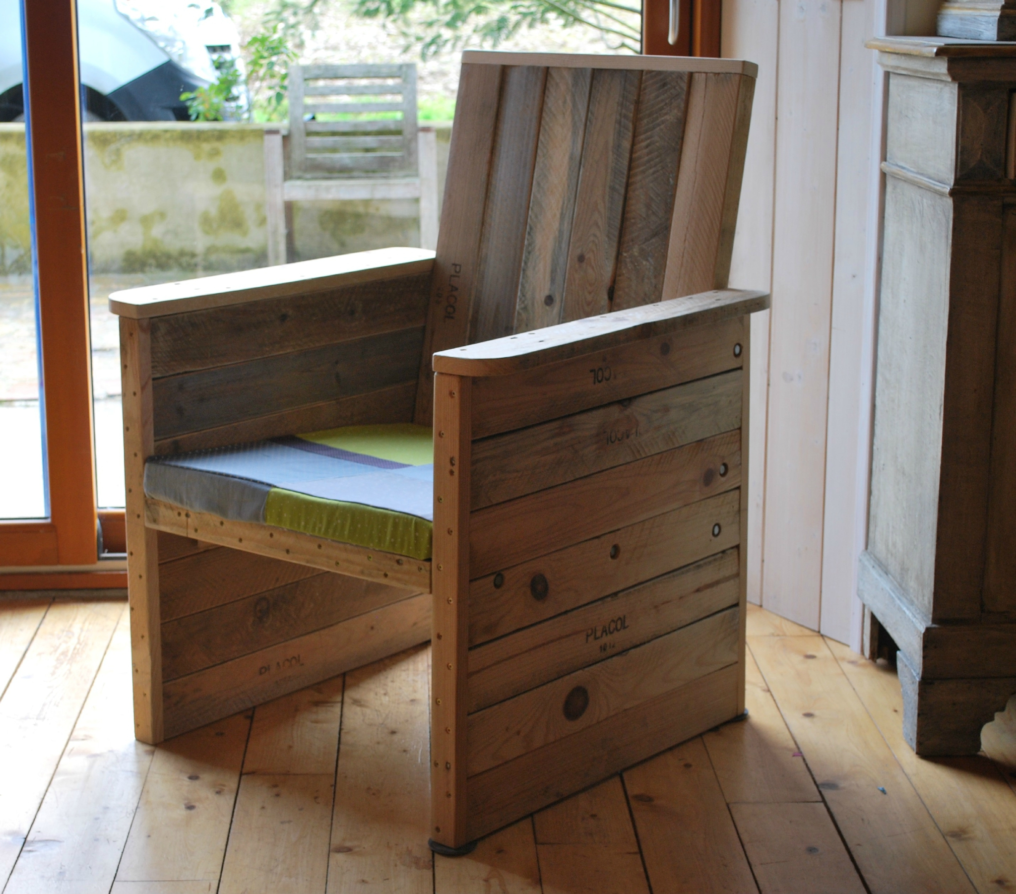 Fauteuil En Palette - Au Bout Du Bois intérieur Acheter Fauteuil En Bois De Palette