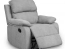 Fauteuil Relax En Tissu Gris Keaton encequiconcerne Fauteuil Relax