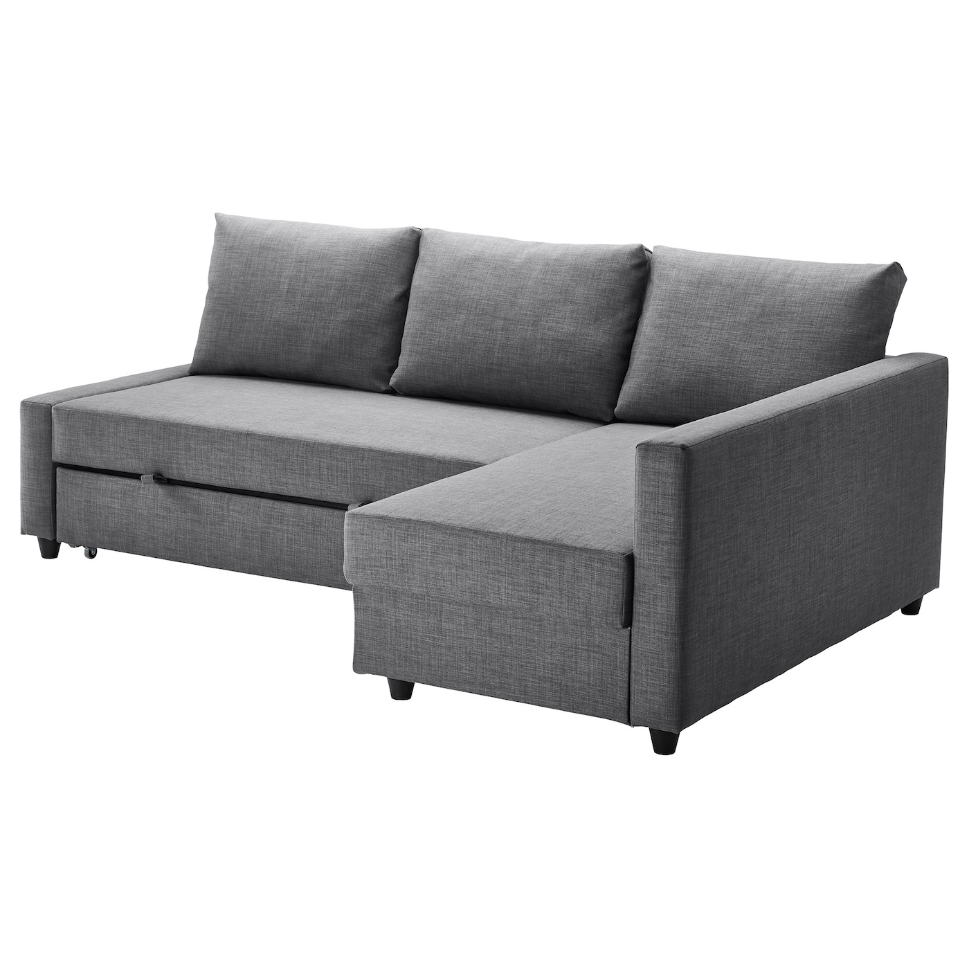 Friheten Canapé Conv D'angle Avec Rangement - Skiftebo Gris Foncé pour Rakuten Canapé 2 Places Convertible Ikea