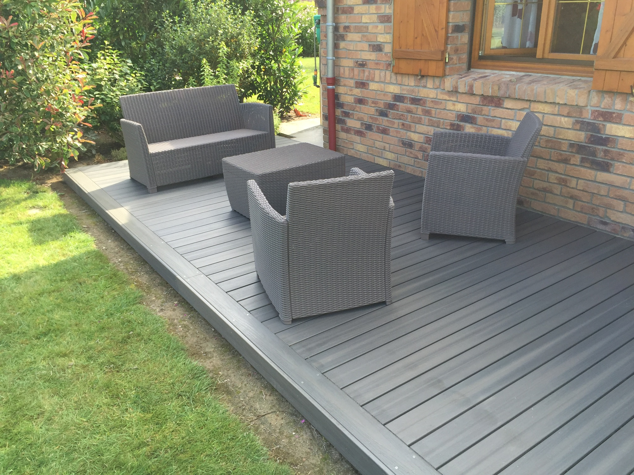 Galaxyjardin| Terrasse En Bois Arras, Amenagement Paysager ... concernant Terrasse Redcinha