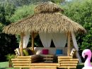 Gazebo Bambou Ou Paillote Bambou, Salon De Jardin, Pergola ... encequiconcerne Bar Extérieur En Bois Exotique