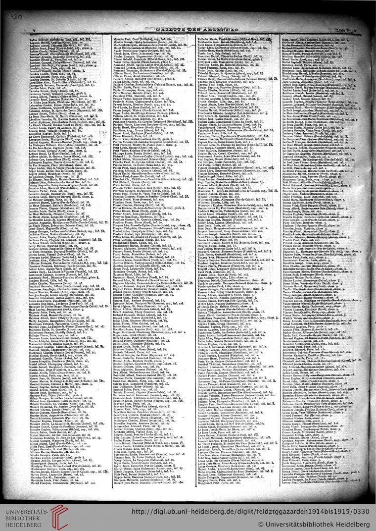 Gazette Des Ardennes: Journal Des Pays Occupés (November ... dedans D Spre Cuir Ment