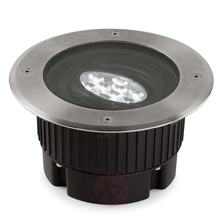 Gea - Spot Encastrable Dans Le Sol Led Rond destiné Spot Encastrable Extrieur