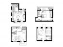 House Plans Under 50 Square Meters: 26 More Helpful Examples ... pour Plan Studio 35M2
