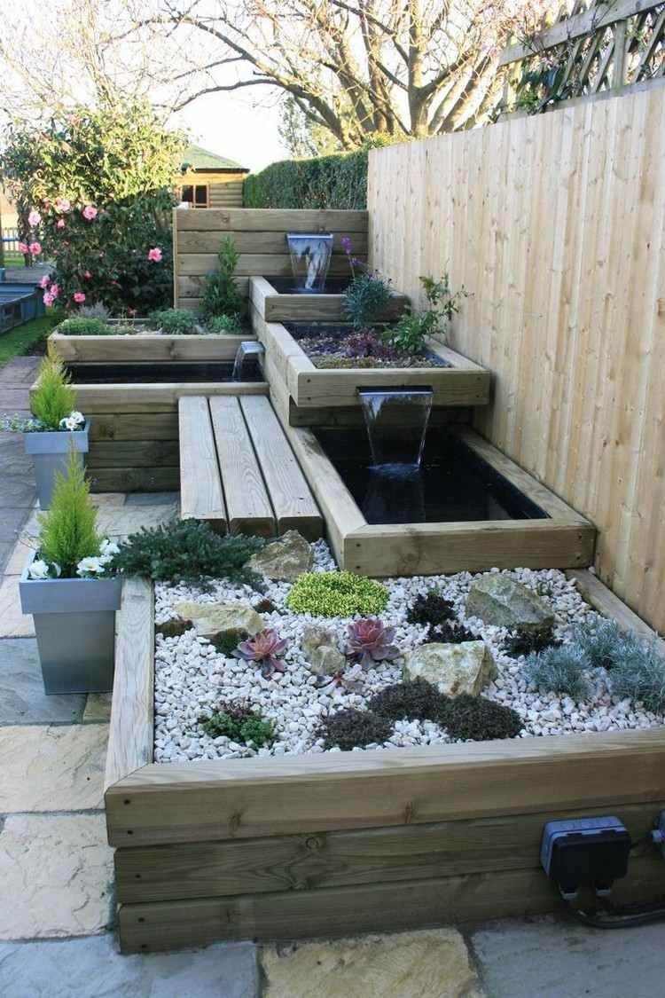 Idées Jardins Modernes - Top 20 Des Tendances Récupérées Sur ... dedans Pinterest Jardin Zen