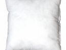 Intérieur De Coussin Carré Blanc Garnissage Gamme Sans destiné Coussins De Lit Gifi