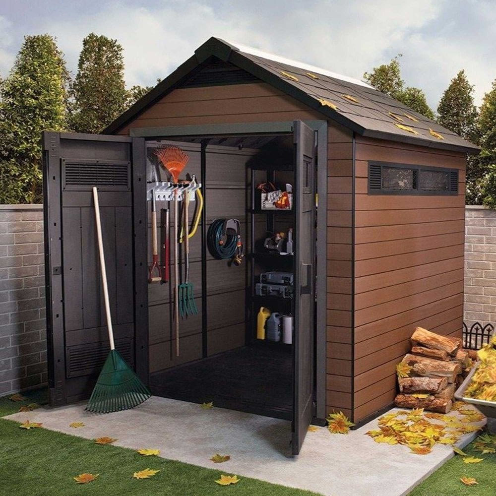 Keter Keter Fusion 759 Shed 7 X 9Ft destiné Keter Fusion 759