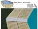 Kit 8 Pièces Finition Alu Pour Margelles De Piscine Octogonale avec Kit Finition Margelle Piscine Bois