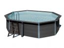 Kit Piscina Ovale In Composito Gre Kpcov52 Installazione Facile 524X386X124 à Piscine Kpcov52