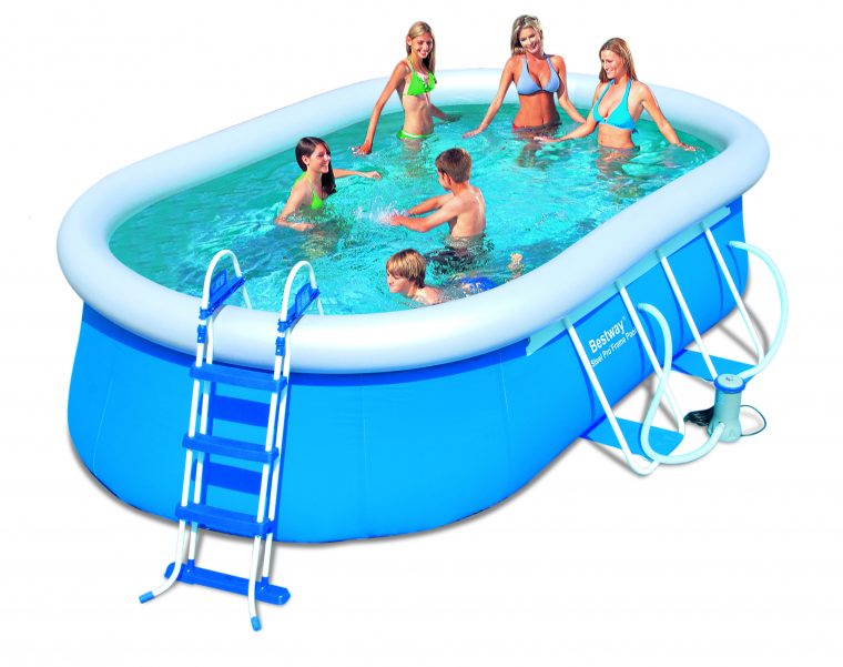 Kit Piscine Ovale Steel Pro Frame Pools L488X L305 X H107Cm ... serapportantà Groupon Piscine Hors Sol
