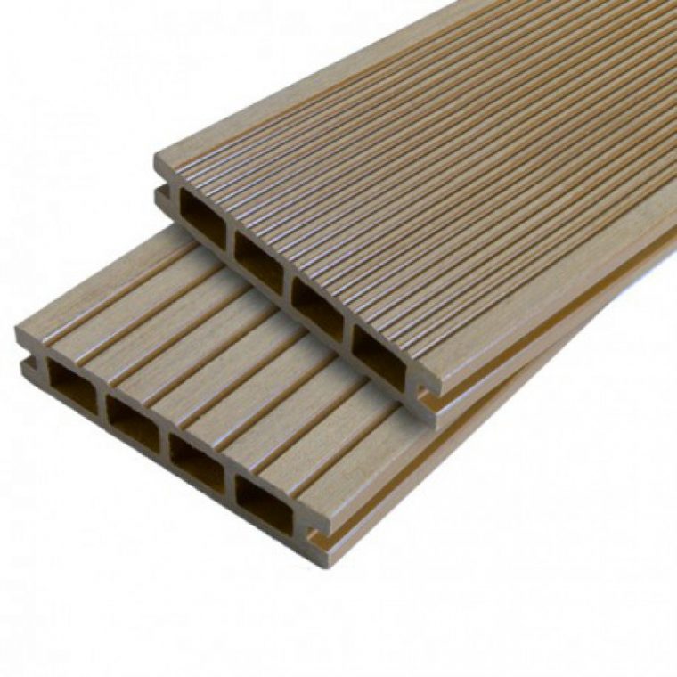 Lame Terrasse Bois Composite Alvéolaire Duallon - Balcons Et ... pour Lame Composite Alveolaire