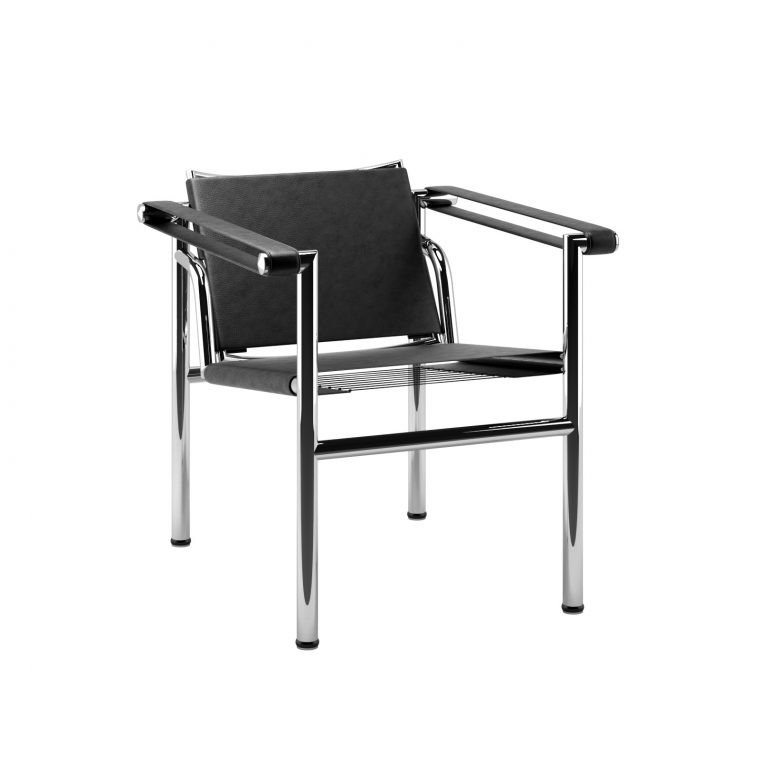 Lc1 Basculante Black destiné Chaise Lc1 Le Corbusier