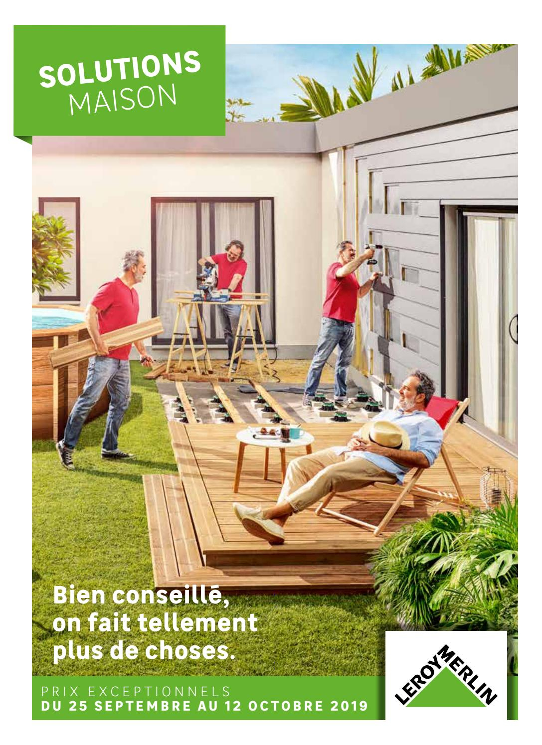 Leroy Merlin : Solutions Maison By Agencecourtcircuit - Issuu dedans Saturateur Luxens Naturel