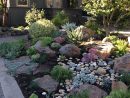 Like The Use Of Rocks And Succulents | Xeriscape Front Yard ... encequiconcerne Ide Rocaille Devant Maison