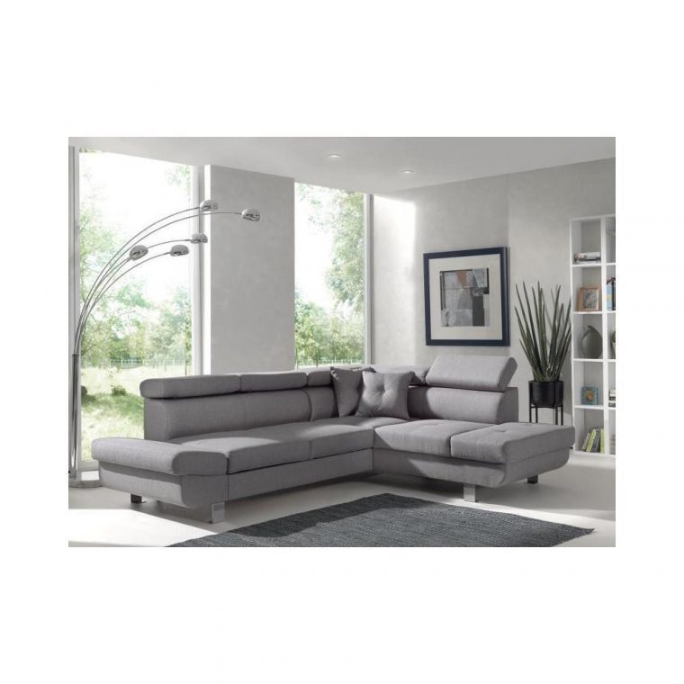 Lisbona - Canapé D'angle Droit Convertible - L 252 X P 190Cm encequiconcerne Canapé Lisbona Gifi