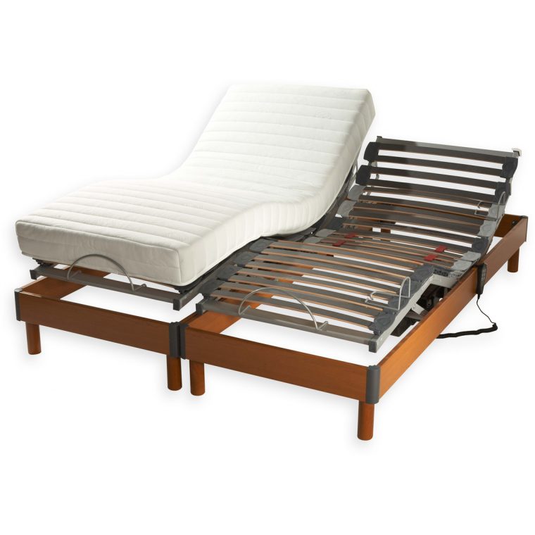 Lit Relaxation Électrique Tpr Symphonie - Lit 90X190 Cm pour Lit Électrique 140X190 Conforama