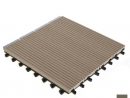 Lot De 11 Dalles Clipsables 30 X 30 Cm - Terrasse Bois ... à Dalle Terrasse Béton 30X30