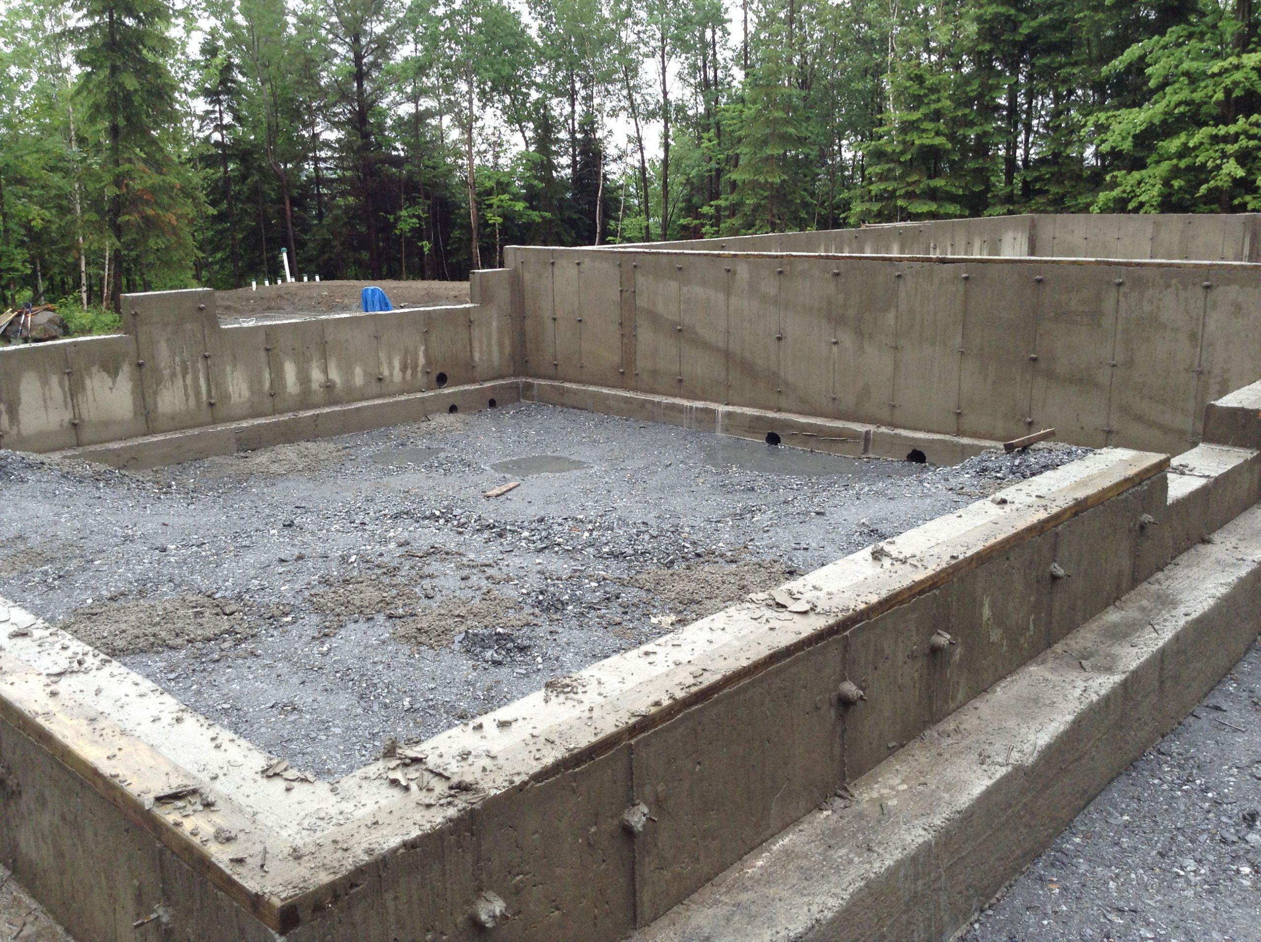 Maison Avec Dalle Sur Pieux - Techno Pieux Inc. à Couler Une Dalle De Bton Pour Terrasse Qubec