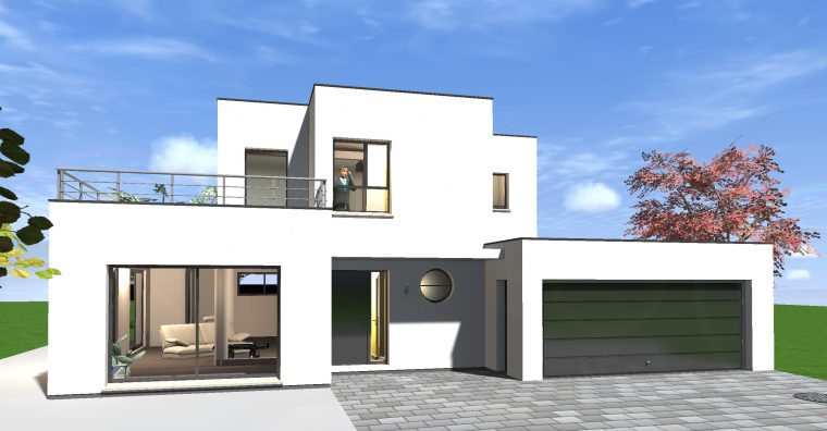 Maison Toit En Pente, Toit Plat, Toit Terasse ? Avantages ... dedans Maison Moderne Toit Plat Maison Toit En Pente, Toit Plat, Toit Terasse ? Avantages ... dedans Maison Moderne Toit Plat