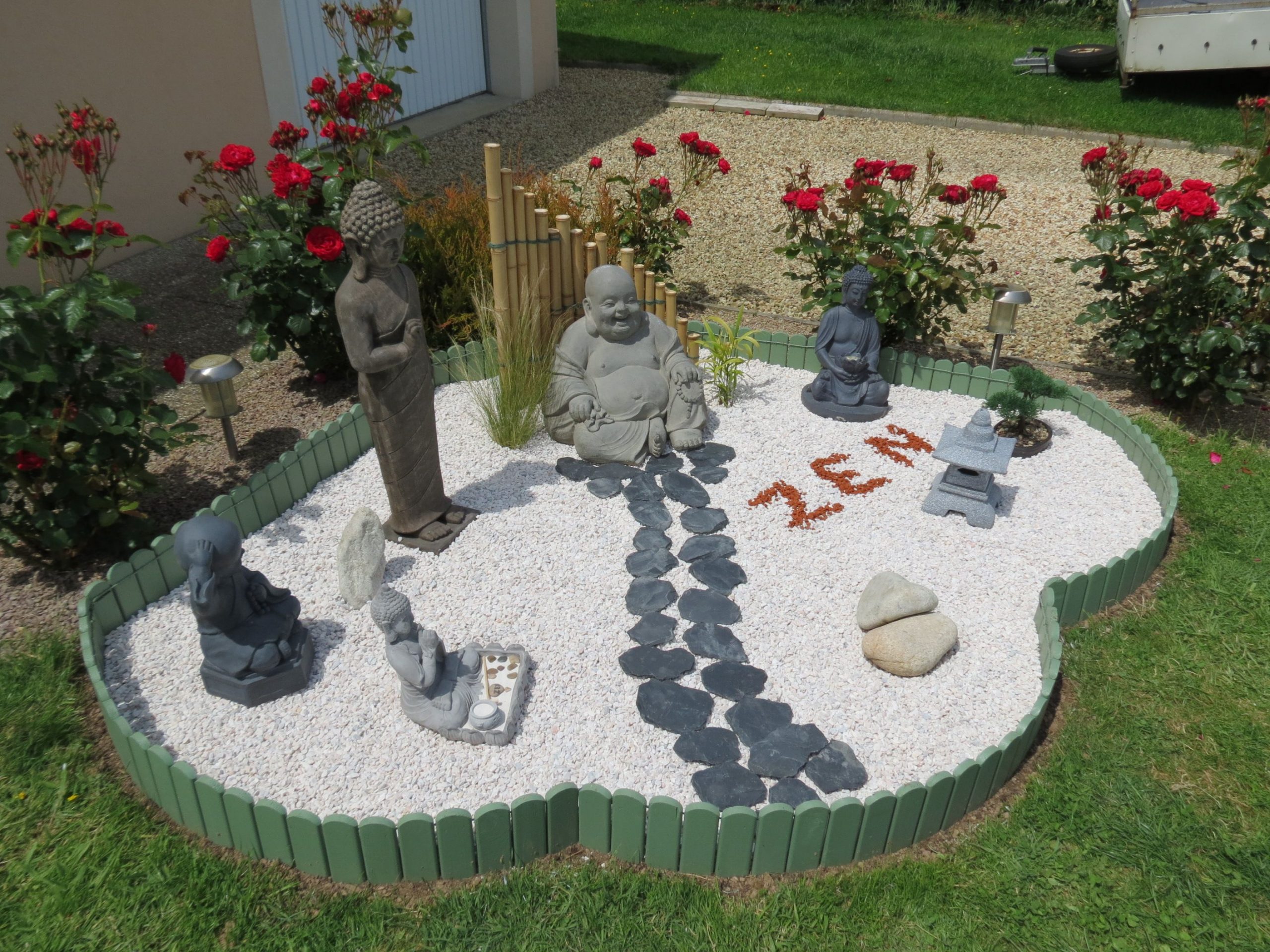 Mon Coin Zen Terminé | Deco Jardin Zen, Decoration Jardin ... avec Deco Exterieur Zen