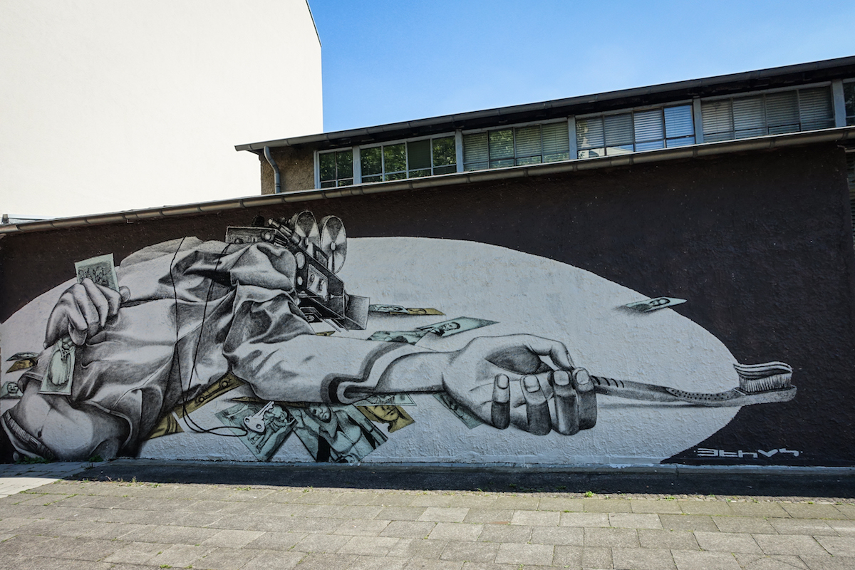 Murals – Cityleaks Urban Art Festival – 2013 | Urbanpresents serapportantà Ids Jardin Mural