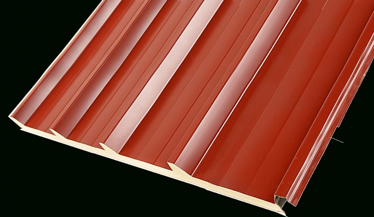 Panneau Sandwich De Toiture Et Bardage Isolé Sur Mesure ... dedans Panneaux Sandwich Pas Cher