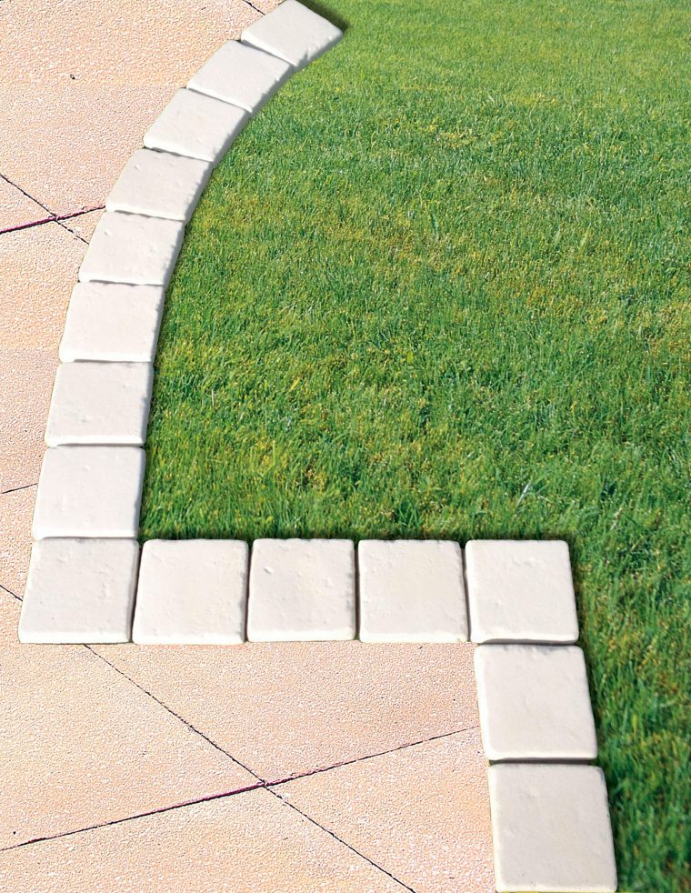 Pavé Pierre Reconstituée Touraine, Ton Pierre L.12 Cm X L.12 Cm X Ep.20 Mm encequiconcerne Pavé Leroy Merlin Ton Pierre