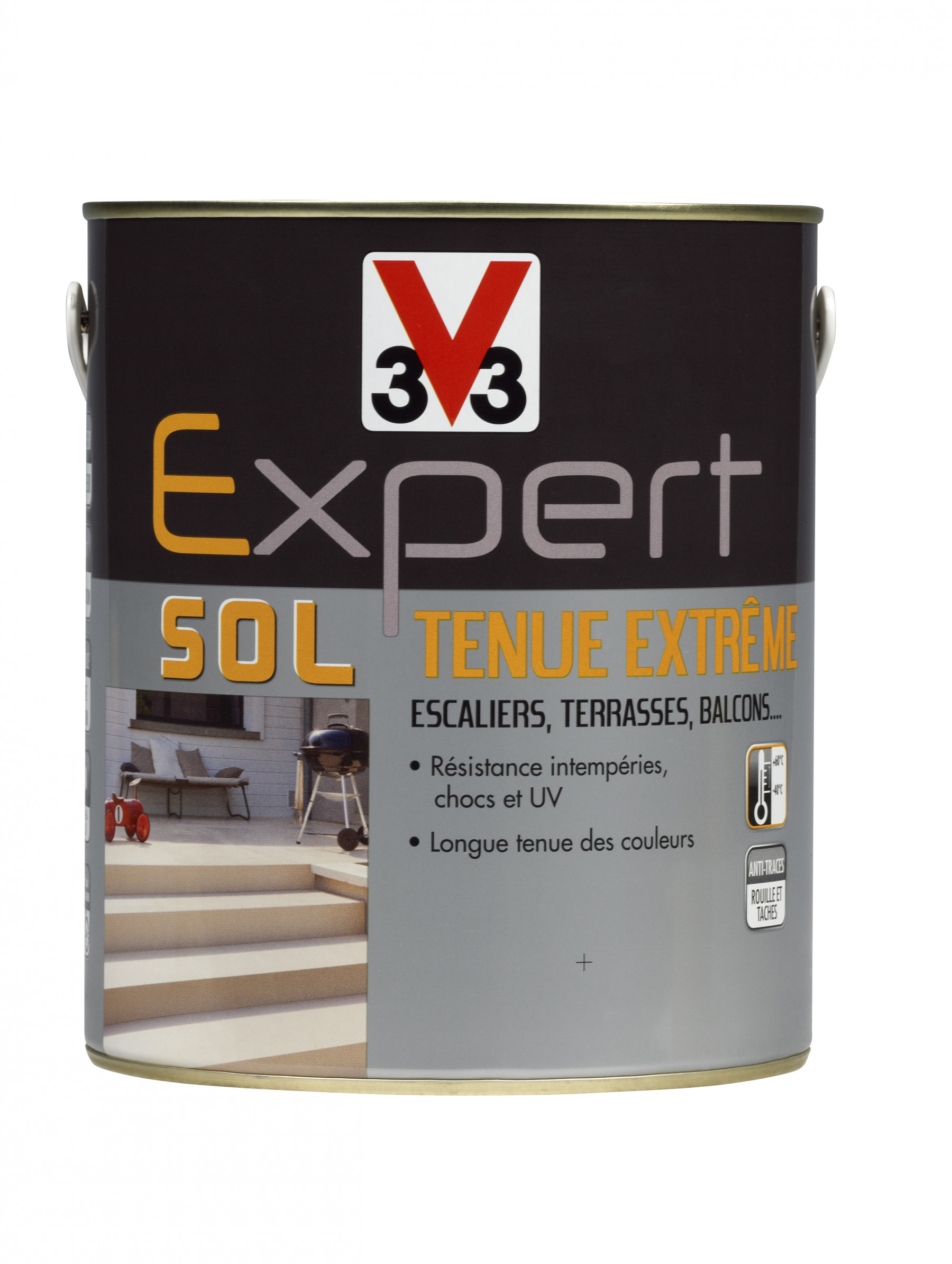 Peinture Sols Extérieurs - Expert - Satin - Produits D ... tout Peinture V33 Terrasse Bois