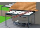 Pergola Toit Polycarbonate Horizon Top Adosse - Fermeture Online tout Pergola Adossée Ajustable