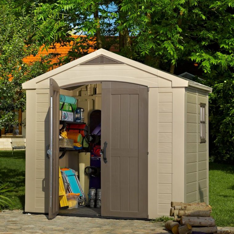 Petit Abri De Jardin Résine Keter 4,67 M² Ep. 16 Mm Sydney 86 destiné Abris De Jardin Keter Factor 86