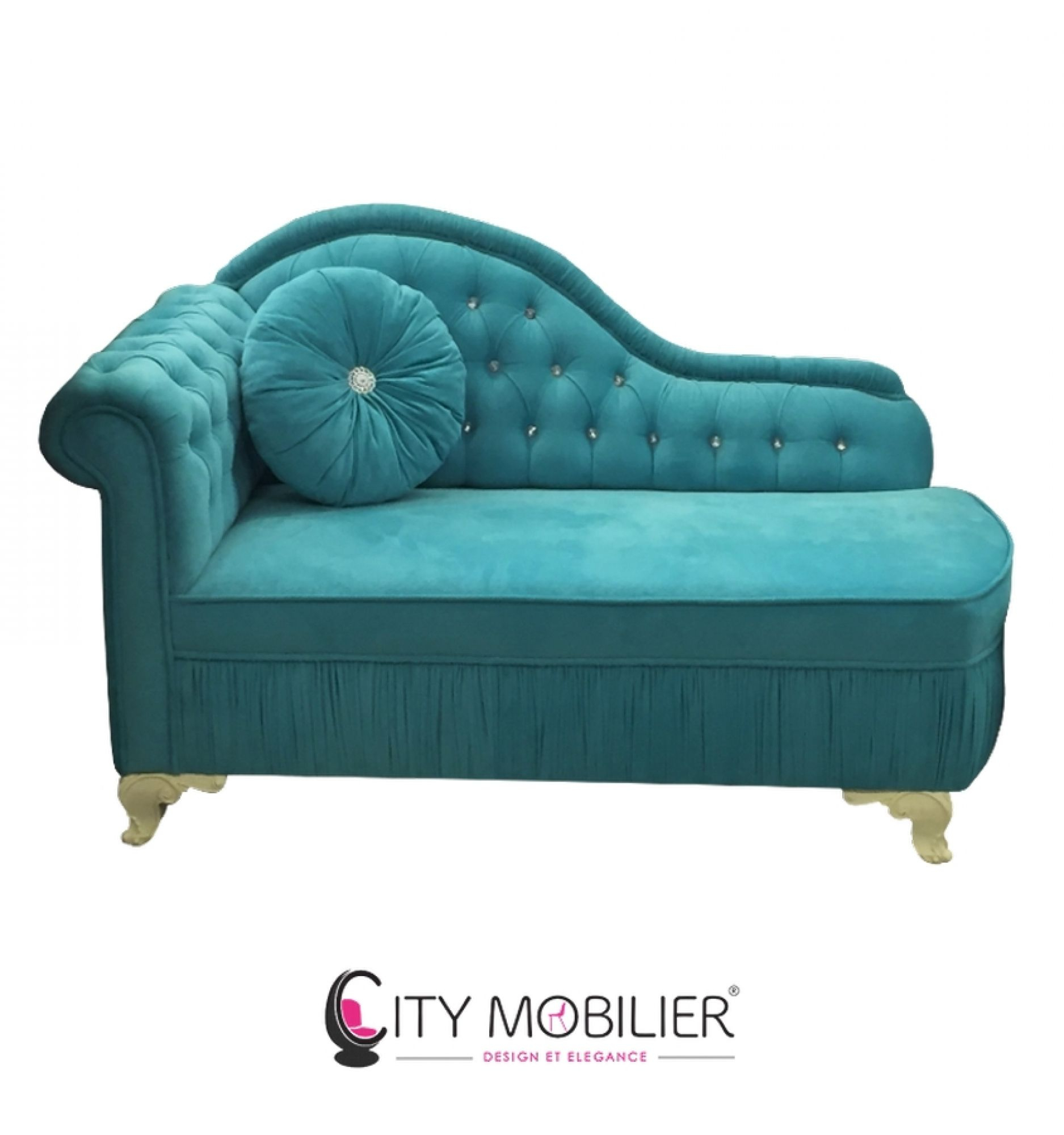 Petite Méridienne : Antoinette - City Mobilier concernant Banquette Antoinette