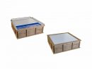 Petite Piscine Hors Sol Bois Carrée 2X2 Pour Enfants Piscine ... encequiconcerne Petite Piscine Bois 2X2