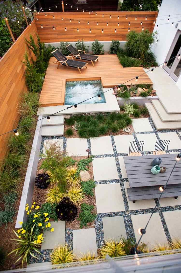 Pin Auf Jardin pour Jardin Moderne