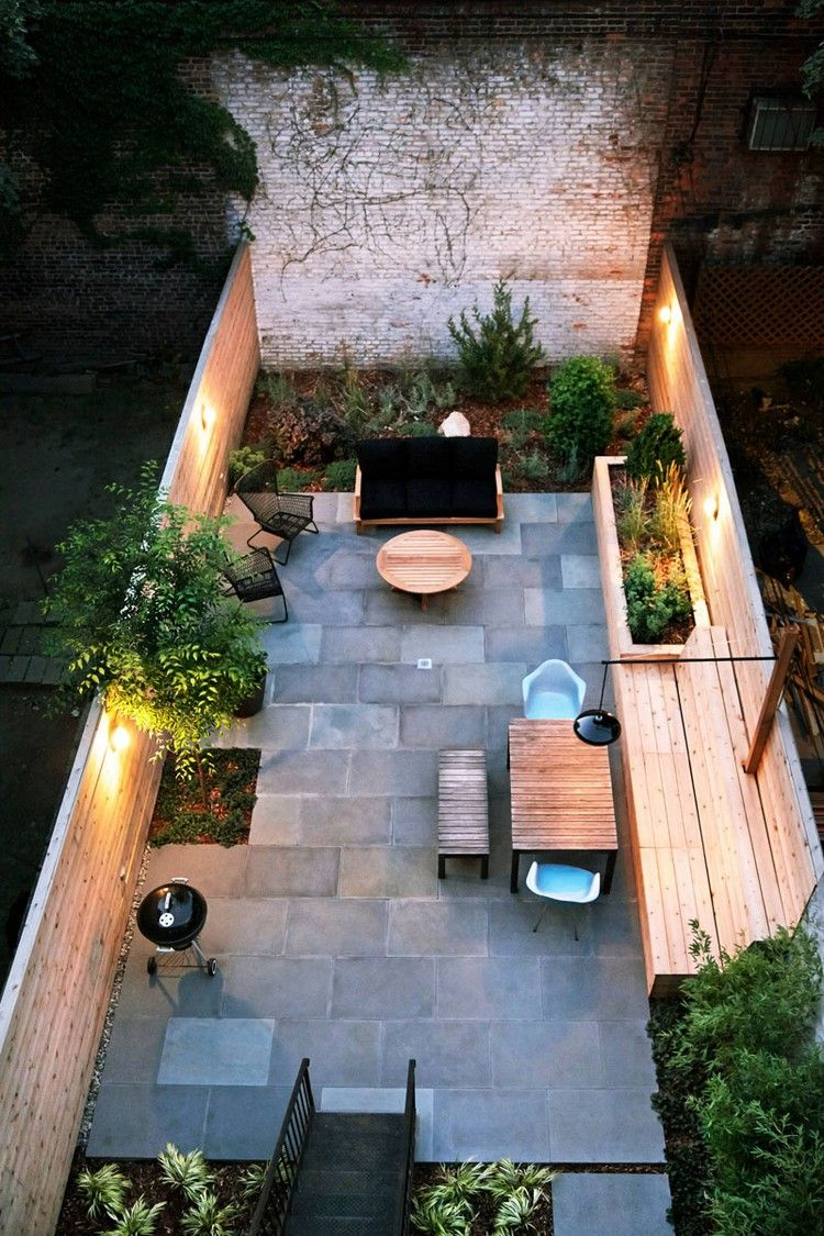 Pin Auf Terrasse | Aménagement Extérieur | Idée Déco Terrasse encequiconcerne Jardin Moderne