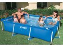 Piscina Intex Estrutural Retangular 2.282 Litros De Armação ... destiné Dalle Intex