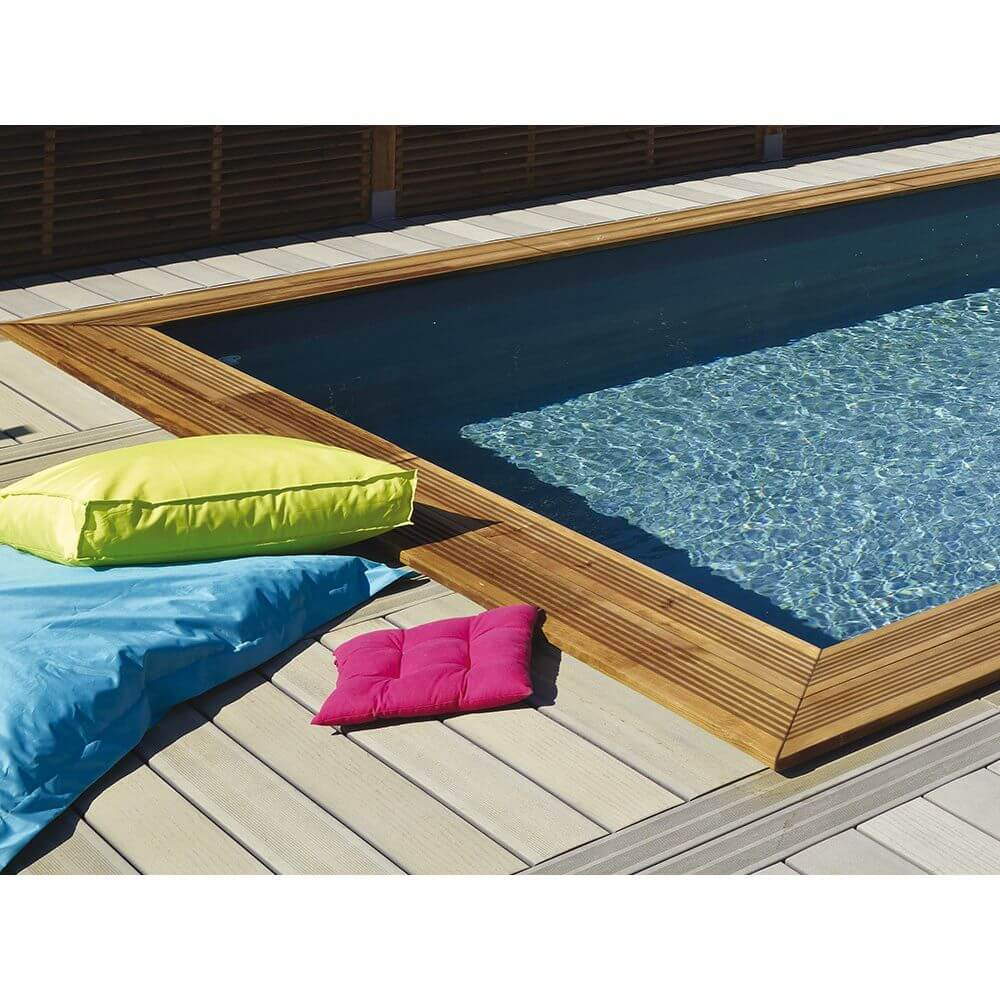 Piscine Bois Maéva 300 X 300 X H.150 Cm concernant Piscine Maeva 300