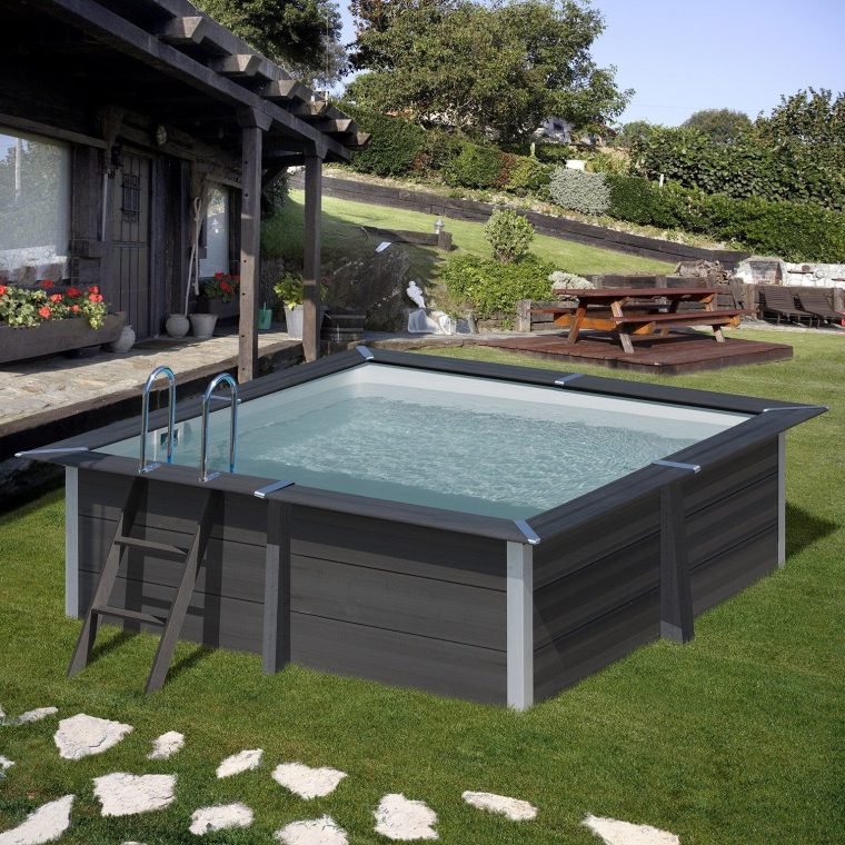 Piscine Composite Gre, L.3,26 X L.3,26 X H.0.96 M En 2020 ... serapportantà Piscine Composite Leroy Merlin
