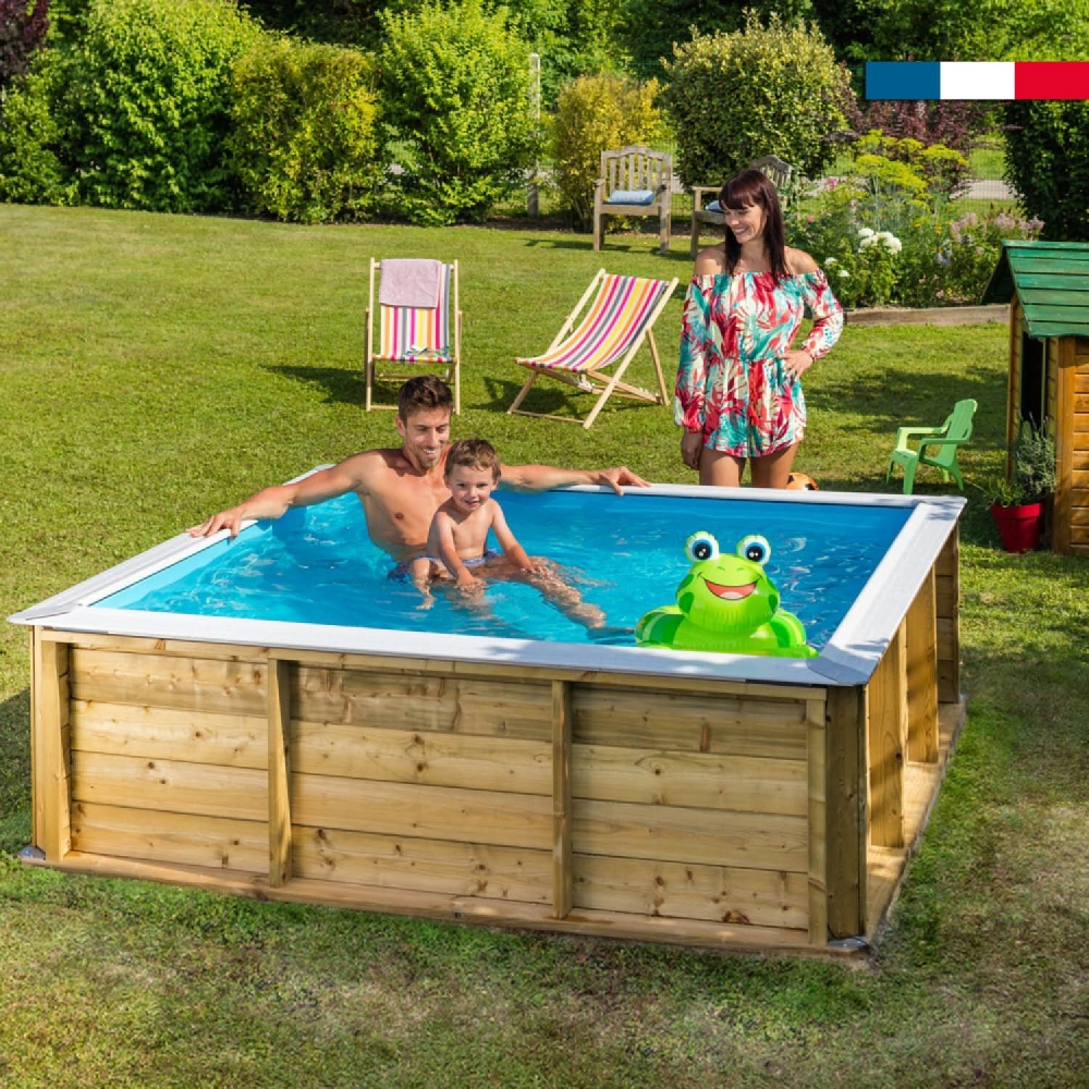 Piscine Enfant Bois Pistoche De Procopi - Livraison Offerte avec Petite Piscine Bois 2X2