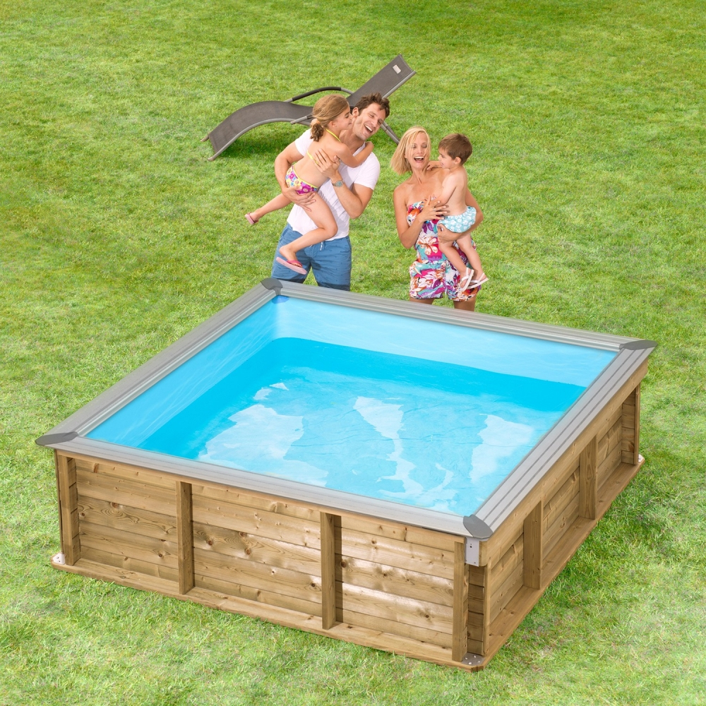 Piscine Enfant Bois Pistoche De Procopi - Livraison Offerte intérieur Petite Piscine Bois 2X2