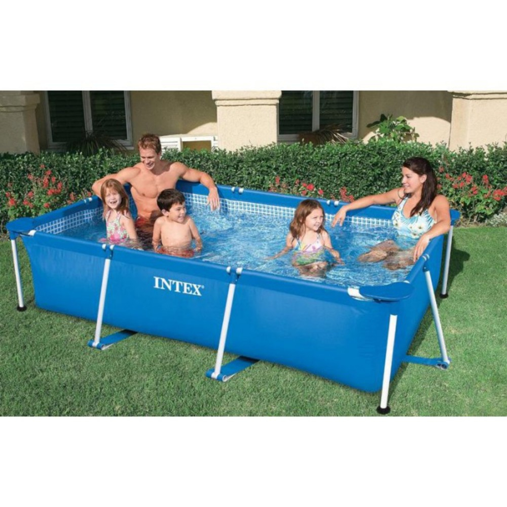 Piscine tubulaire rectangulaire intex destockage