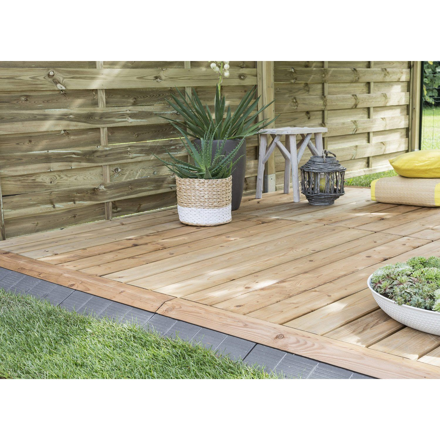 Planche Clipsable Bois Xtiles, Marron, L.118 X L.39 Cm X Ep ... pour Planche Clipsable Bois Xtiles