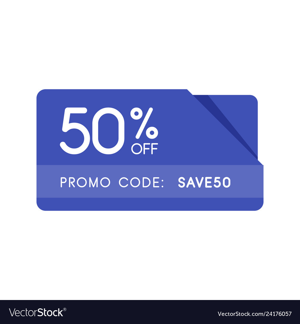 Promo Code Coupon Code Flat Badge Design On White à Imagepromo_Code=