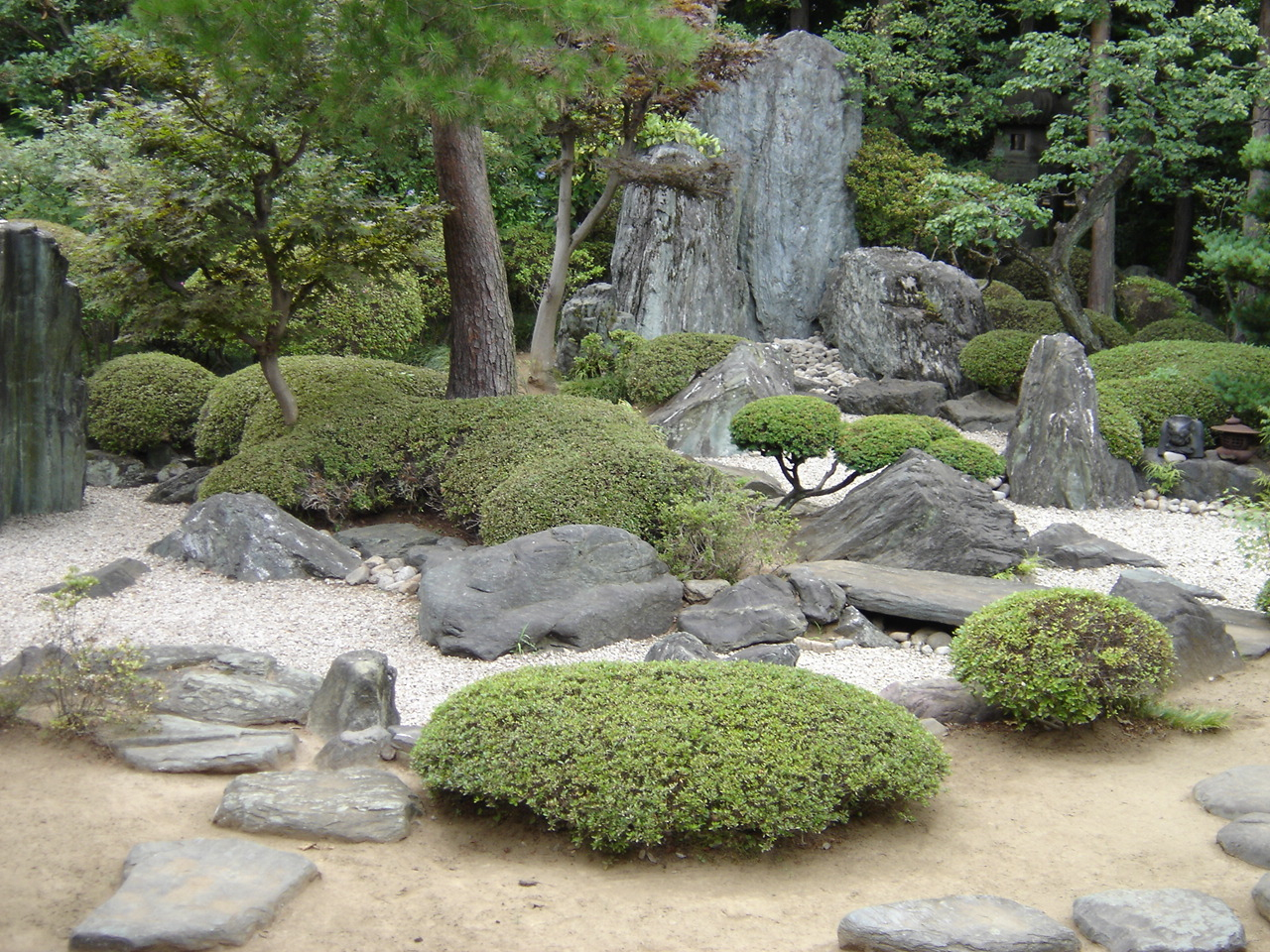 Quelle Est La Composition D'un Jardin Japonais Ou Zen ? à Jardin Zen Extérieur