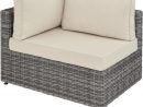 Rattan Lounge Mit Aluminiumgestell San Domino Grau à Tectake 800694