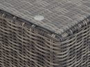 Rattan Lounge Mit Aluminiumgestell San Domino Grau tout Tectake 800694